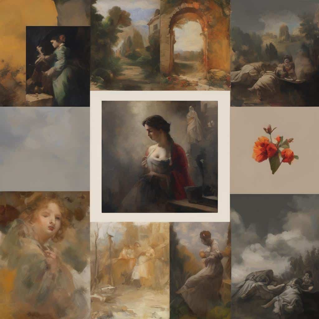 καλλιτέχνες που τολμούν να σπάσουν τους κανόνες, σύγχρονη τέχνη, ρομαντικές και κλασικές ελαιογραφίες.