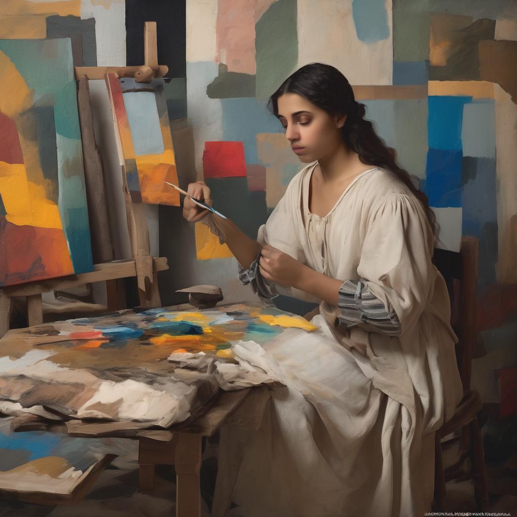 Το στυλ και η τεχνική του καλλιτέχνη